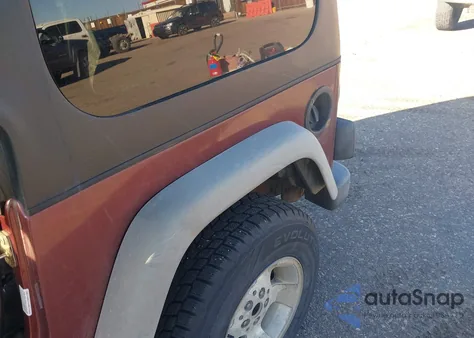 2001 Jeep Wrangler Sport из США, поврежденный, VIN 1J4FA49S21P366483